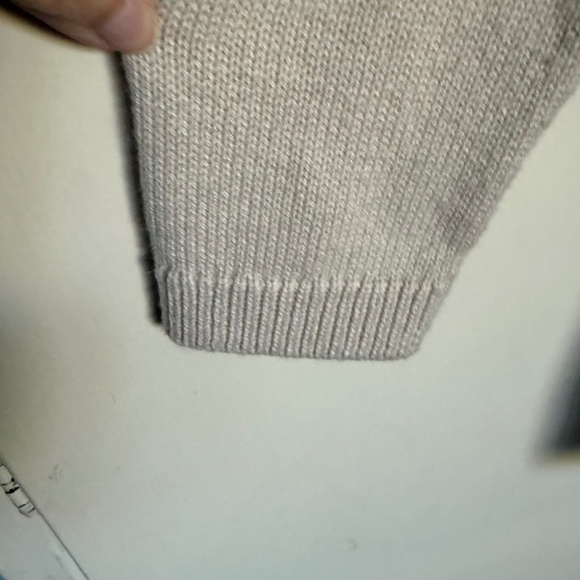 Talbots Lambswool Blend Multi Color Stripes Open Front Cardigan Size Small - Picture 4 of 9